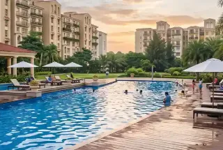 Swimming Pool at Embassy Golf City
